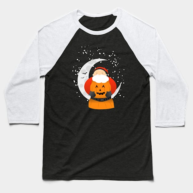 Ho Ho Holloween Baseball T-Shirt by Bruce Brotherton